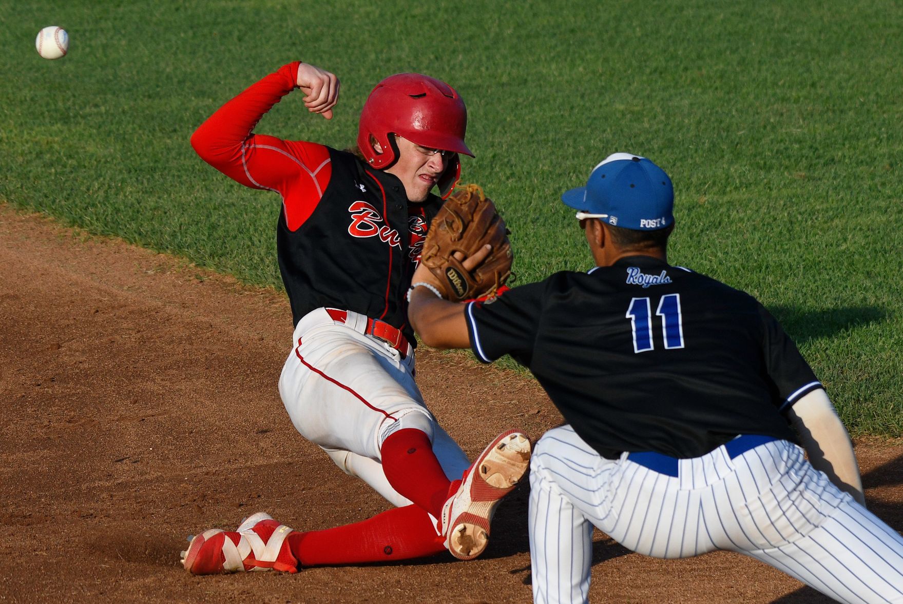 The Billings Royals face the Bozeman Bucks during day 3 of the Legion State AA Tournament